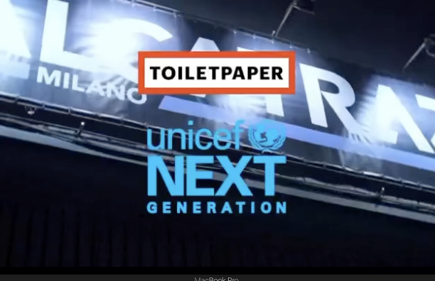 Immagine TOILET PAPER X UNICEF NEXT GENERATION EVENT